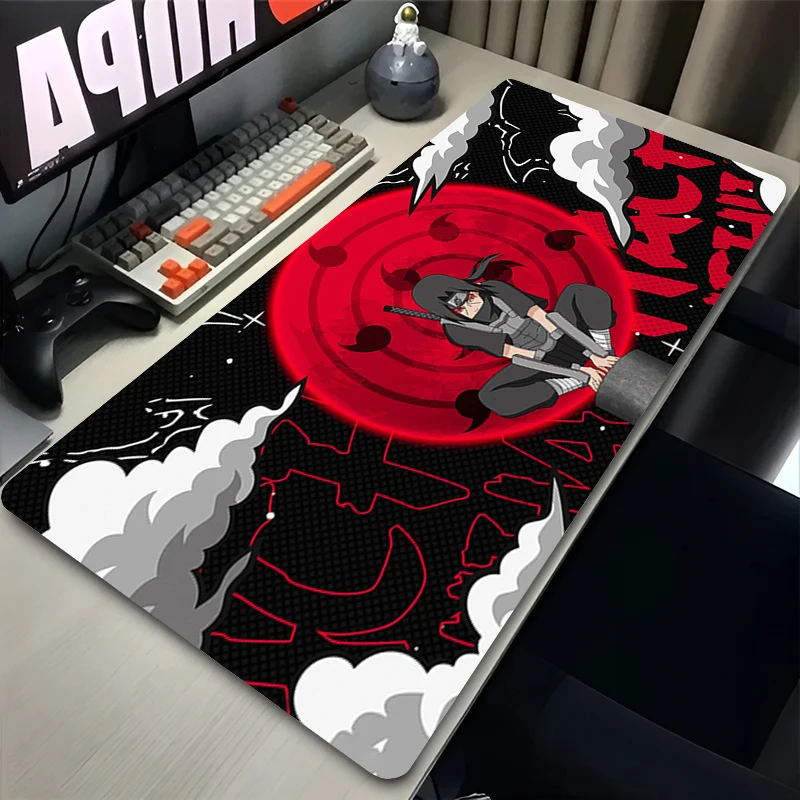 Anime Mouse pad large gamer keyboard pad non-slip laptop desk pad computer accessories PC carpet N-NARUTOS Mousepad XL XXL XXXL