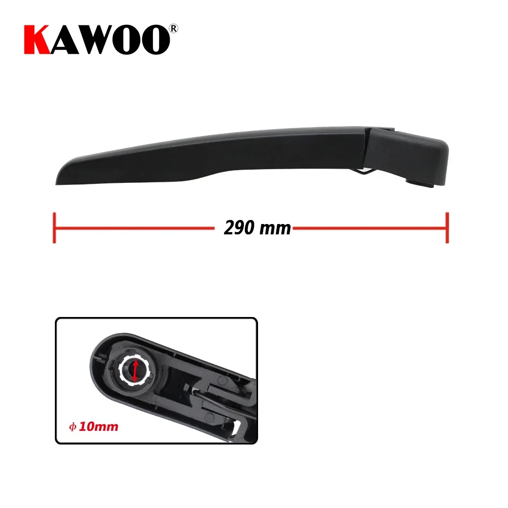 KAWOO Car Rear Wiper Blade Blades Back Window Wipers Arm 275mm For Ford Ecosport Hatchback 2018 2019 Windscreen Wiper