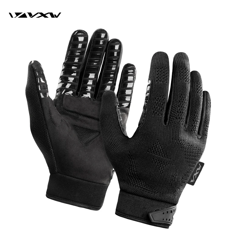 VXW Flying Disc Gloves Breathable Shock-Absorbing Non-Slip Silicone Palm Seamless Sticky Outdoor Sports Cycling Golf Women Men