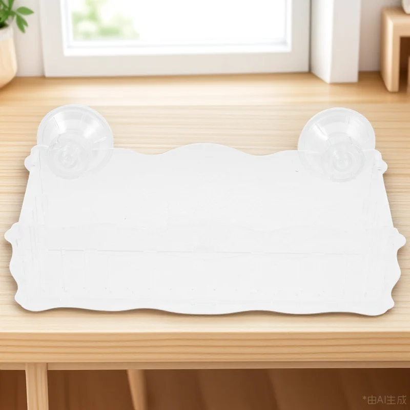 

Suction Cup Window Planter Large Transparent Acrylic Potting Racks Strong Durable Practical Bonsai Stands Gardening Accessories