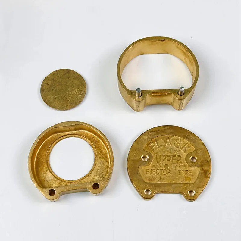 1pc Dental Laboratories Ejector Type Upper and Lower Bronze Denture Models Press Flask