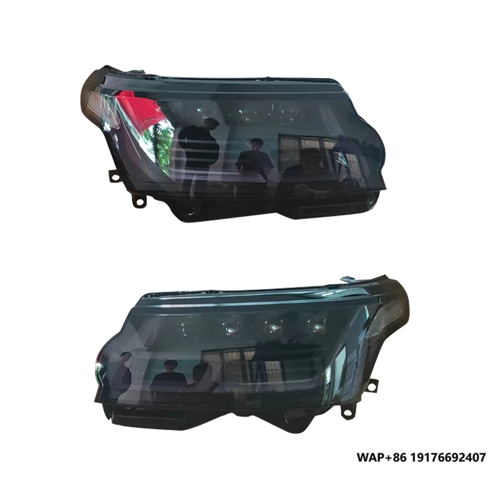 

Car Front Lights Blackened for ‘Land Rover Range Rover Vogue L405 Front Lamp High Quality Headlight LED DRL Retrofit Assembly