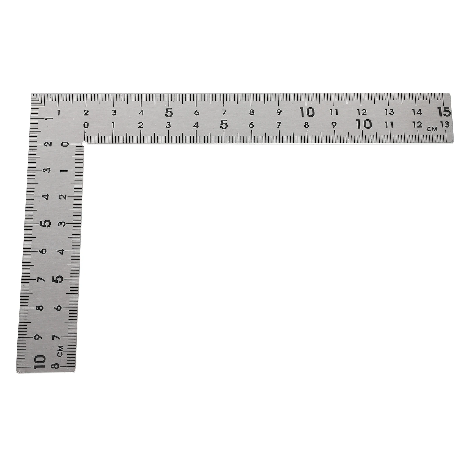 

Carpenter Square 10x15cm Stainless Steel Woodworking Measure Tool Professional Multi-Function Framing Square Precision Metal