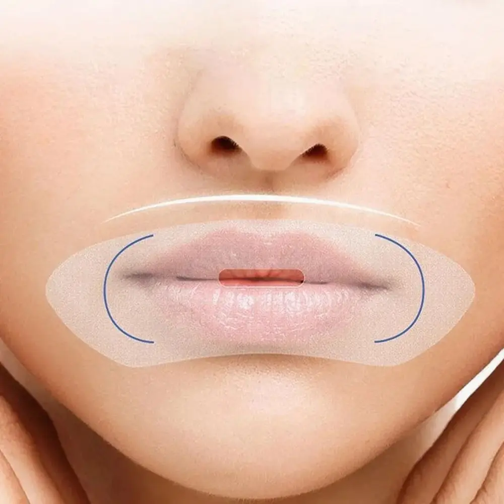30PCS Non-woven Fabric Sleep Mouth Orthosis Stop Snoring Health Care Breathing Improving Patch Sleep Aid Mouth Ease Sleep Tape