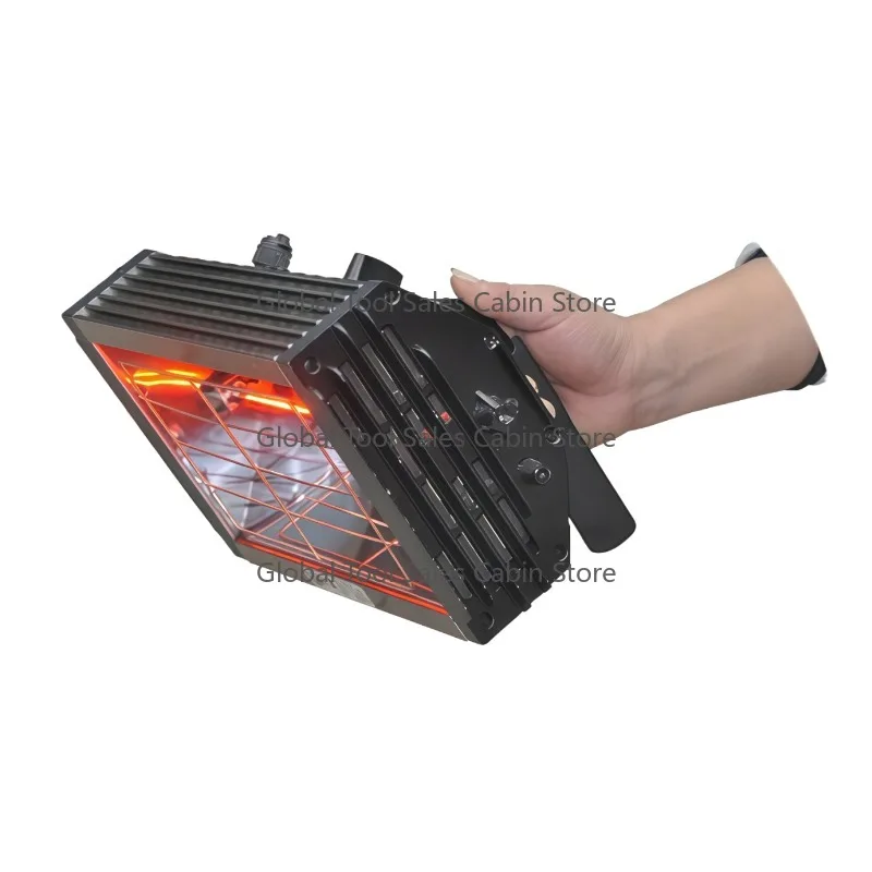 

Mobile Temperature and Distance Measuring Baking Lamp for Automotive Spray Painting Short Wave Baking Lamp