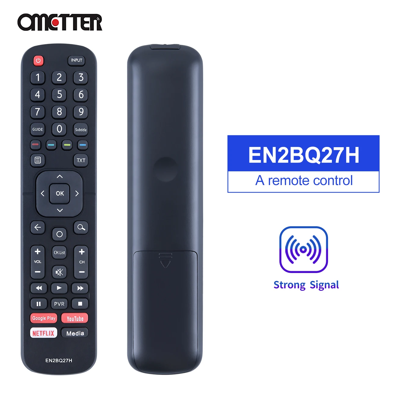 New Original EN2BQ27H EN2BD27H For Hisense LCD Smart TV Remote Control With Netflix Youtube