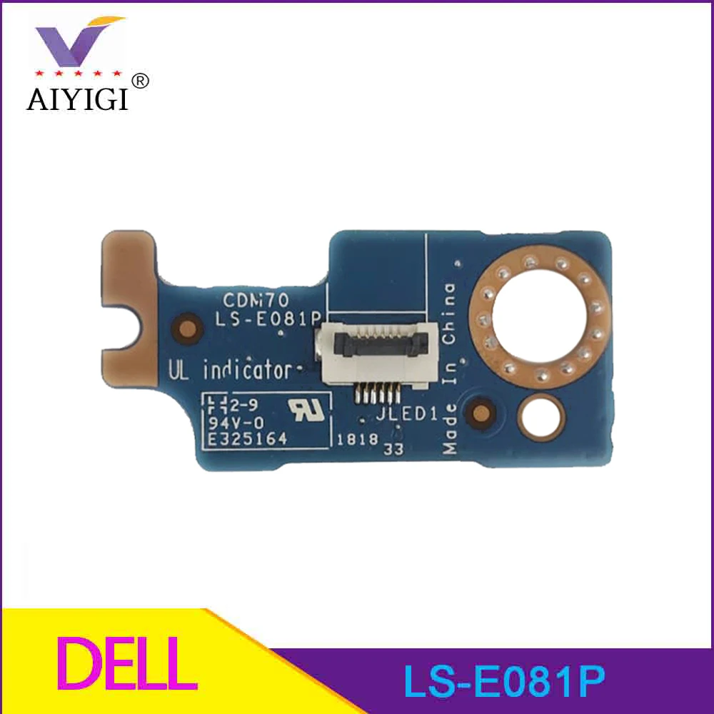 

Original For Dell Latitude 5480 Led Board With Cable CHA01 LS-E081P FW84H 0FW84H