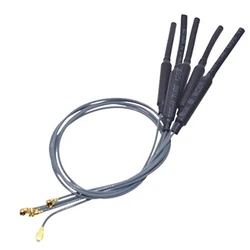 2.4GHz WIFI Antenna Connector 3dbi Gains Brass Material 23cm Length 1.13 Cable for HLK-RM04 ESP-07 Wifi Module