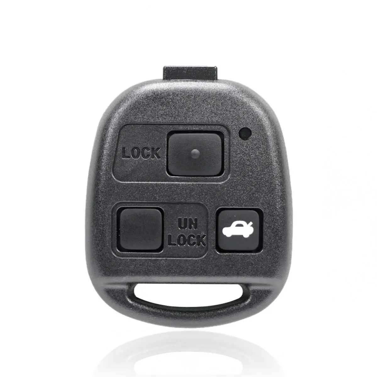 3 Buttons Remote Car Key Shell Case No Blade Fit for Toyota Camry Rav4 Corolla Prado Cruiser- Land Lexus- RX300 ES300 LS400 GX