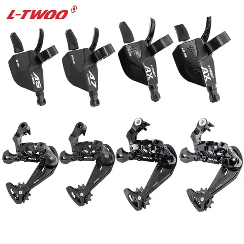 LTWOO MTB Bike Derailleur Groupset 9V 10V 11V 12 Speed Shifter A5 A7 AX11 AX12 Rear Derailleur Kit Compatible SRAM SHIMANO