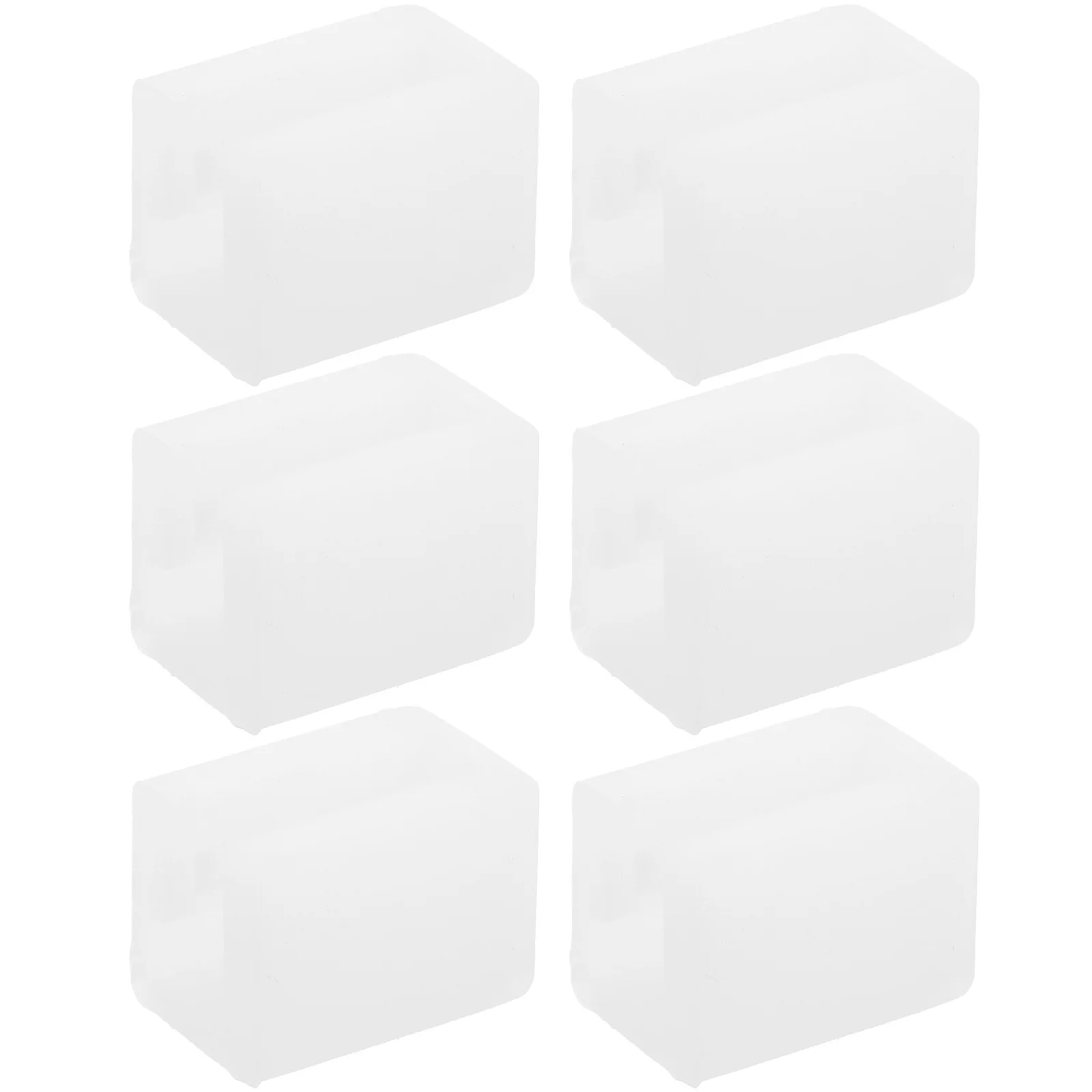 6 pçs protetores de canto de segurança babyproof móveis canto guardas silicone borda cobre mesa sofá lareira segurança da criança