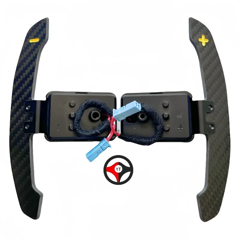 

For X3 G01 Magnetic Carbon Fiber Steering Wheel Shift Paddles / Color Customized Replacement Extended Shift Paddle