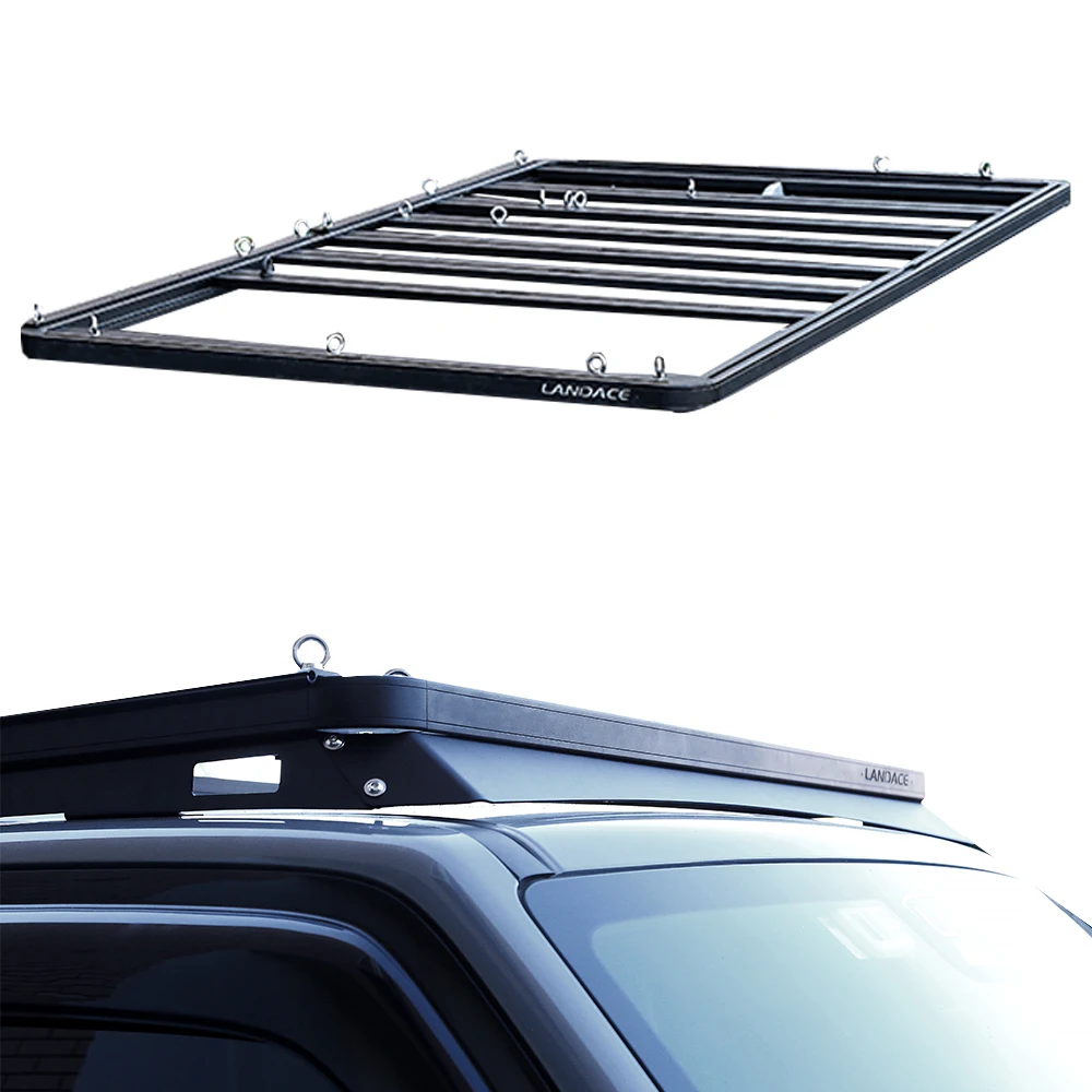

High Quality Low Profile Camping Travel Outdoor Equipment Roof Rack Platform Roof Rail Rack for Tank 300 SUV