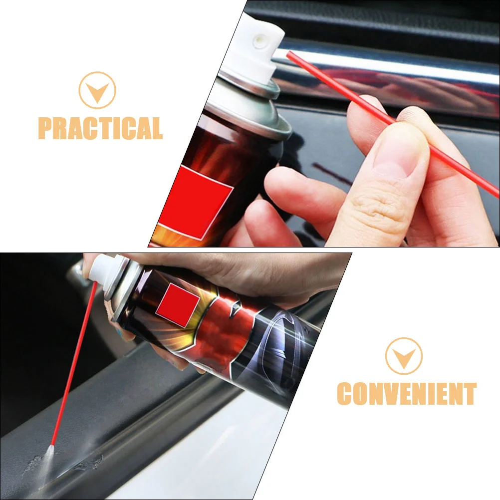 Imagem -03 - Spray Can Extensão Straw Tiro Substituição Palha Convenientes Rust Stain Removedores 100 Pcs