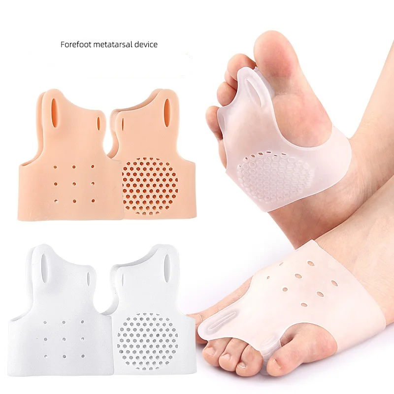 

Forefoot Pad Forefoot Pad Toe Separator With Holes For Sole Shock Absorption And Pressure Relief Massage Hallux Valgus Orthosis