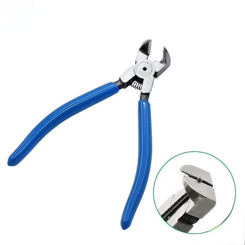 Guitar Fret Cutting Pliers Thin Mouth Strong Flat Nose Pliers Replacement Fret Repair Installation Tool Pliers