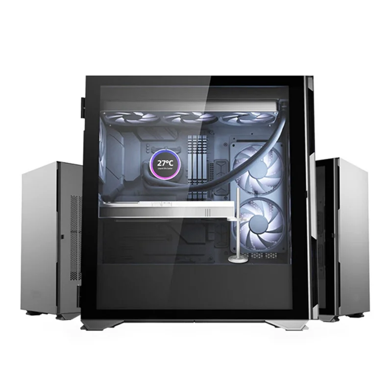 -ABJZ Suporte para placa gráfica Liga de alumínio Suporte de sucção magnética Ventilador do chassi Placa gráfica Quadro de suporte fixo