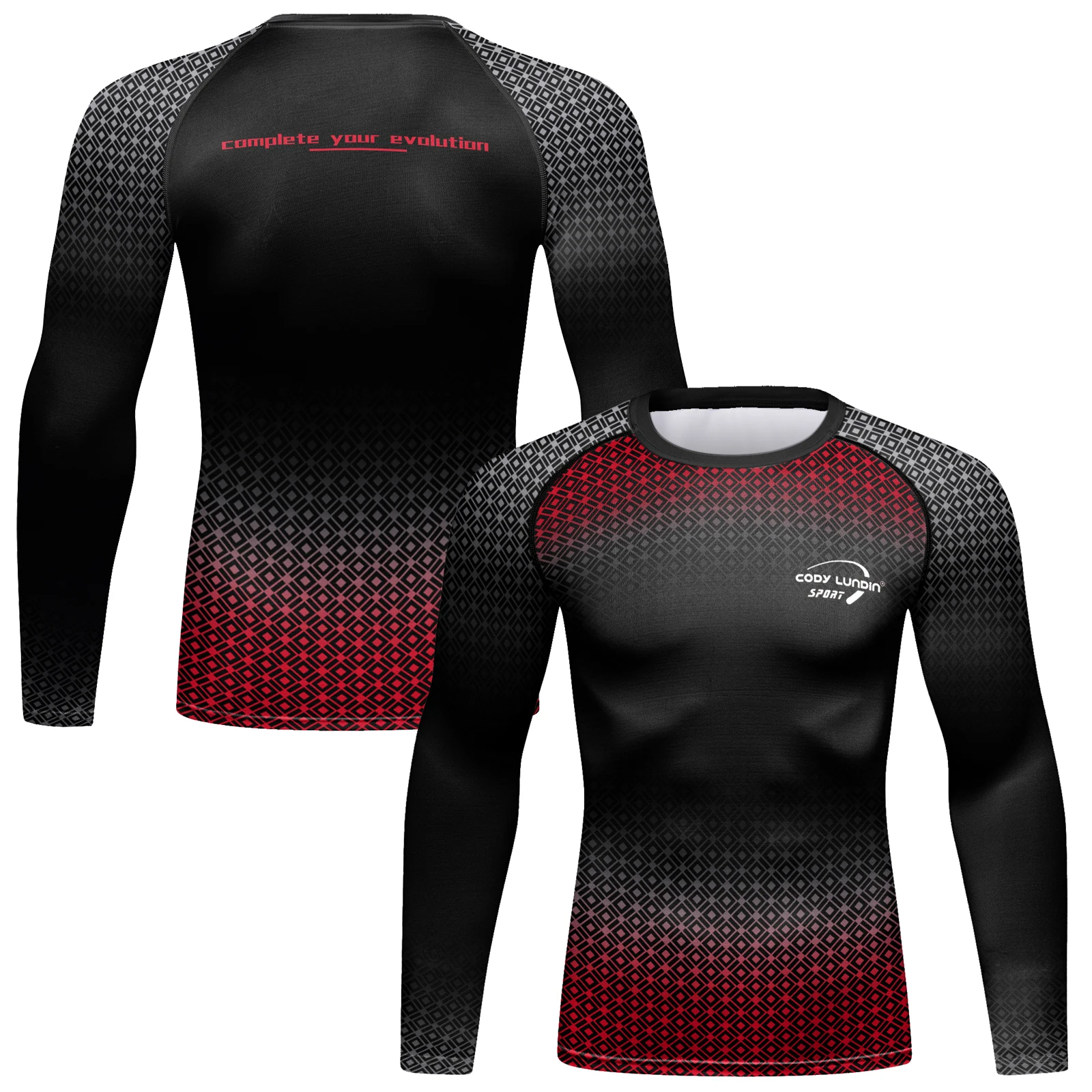 Men MMA Compression Shirts Mma Rash Guard Tops Rashguard Rash vest For Male Sport Running T-shirt Workout Bjj Boxing Clothing