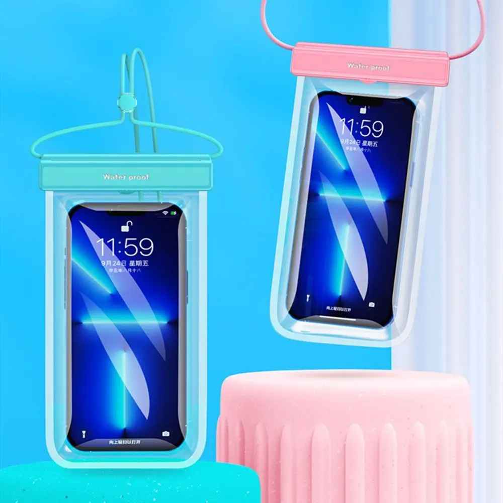 Underwater Under 7.0 inches Protector Waterproof Phone Case Phone Pouch Swimming Case Mobile Phone Cover