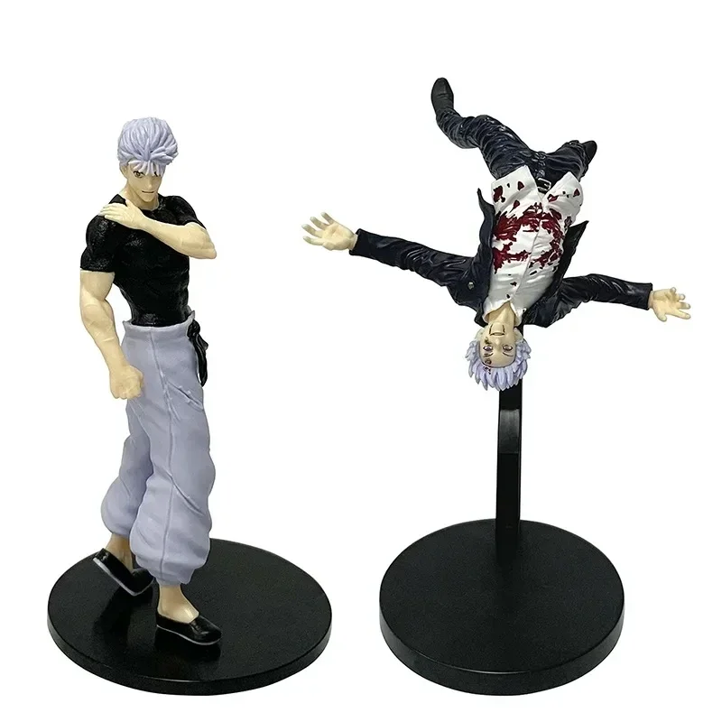 Heißer 19 CM Anime Jujutsu Kaisen Figur Staffel 2 Satoru Gojo Awakening Fliegen Modell Spielzeug Sammlung PVC Action Figure Puppe geschenk