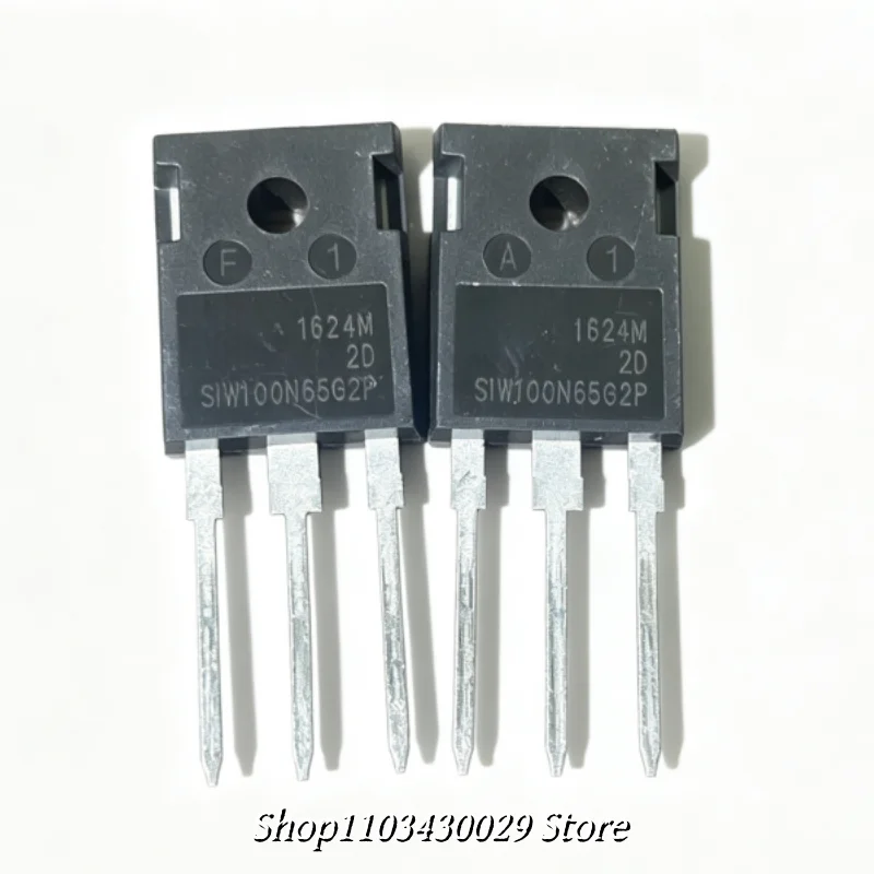 10Pcs SIW100N65G2P TO-247 N-Channel Power IGBT 650V 100A High Voltage Switch Power Supply Transistor New Original