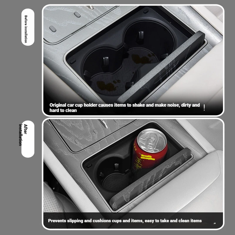 Suitable for 23-26 models of AVATR 12 central control shock-absorbing water cup sleeve limit drink holder storage storage water