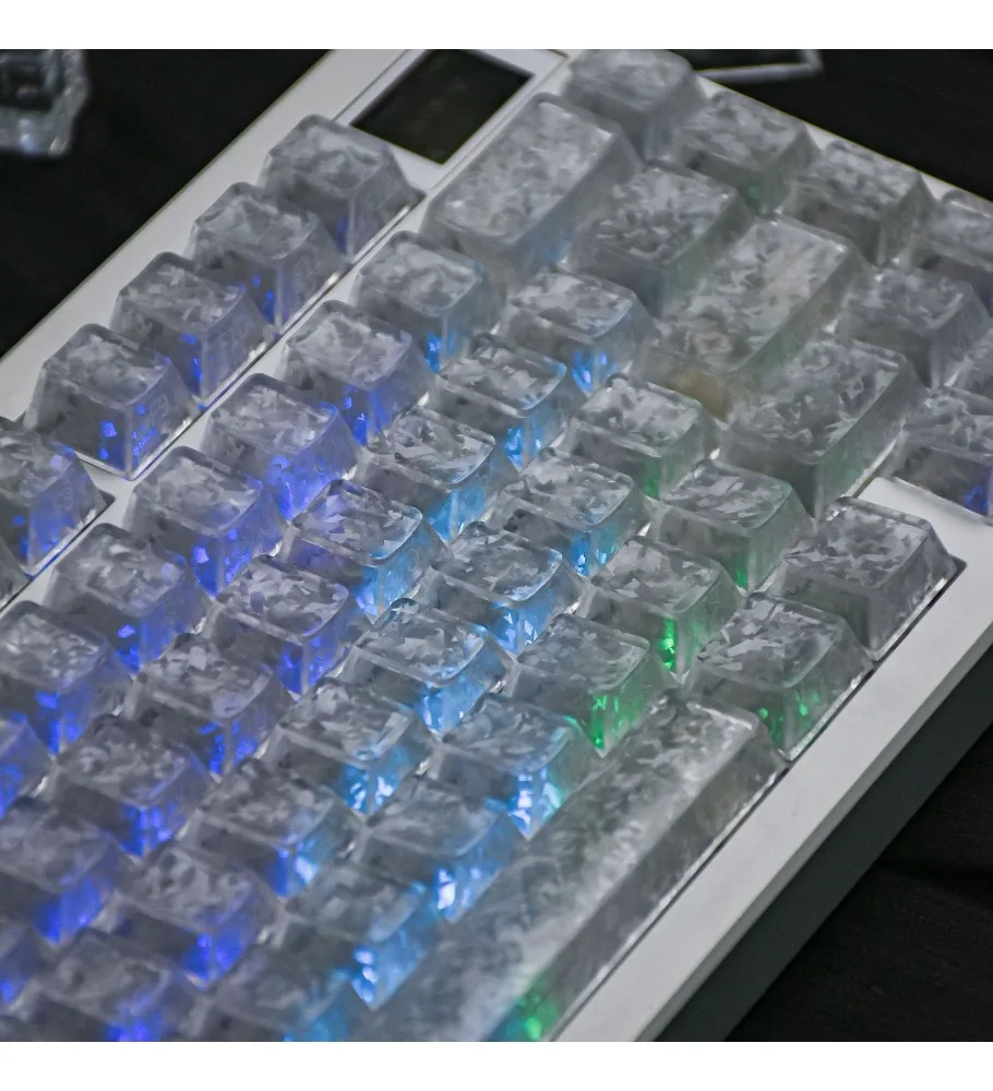The original height is 60 to 104 and the column is suitable for high-value pattern keycap forging carbon side engraving