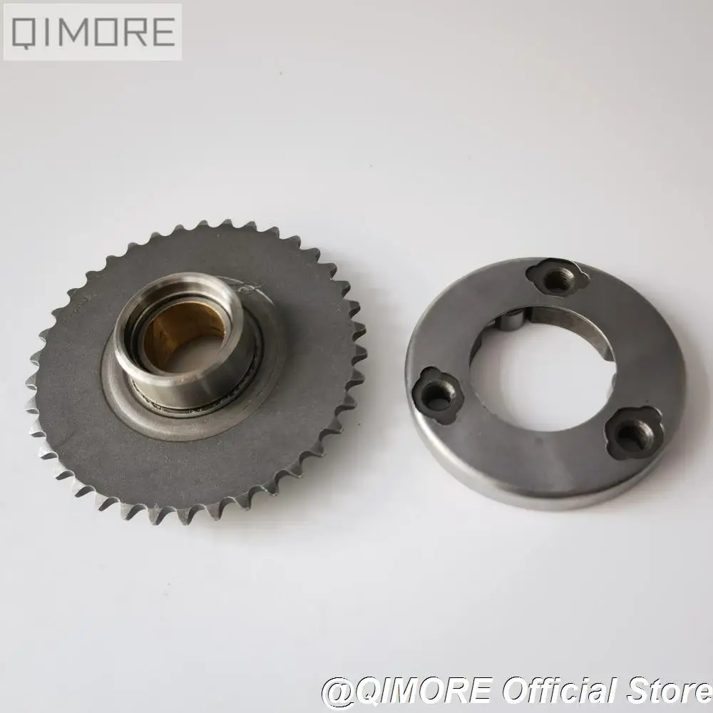 Starter Clutch Assembly (Threaded Holes,Φ73.4mm) for Motorcycle CBT125 CM125 CM150 CBT250 Rebel CA250