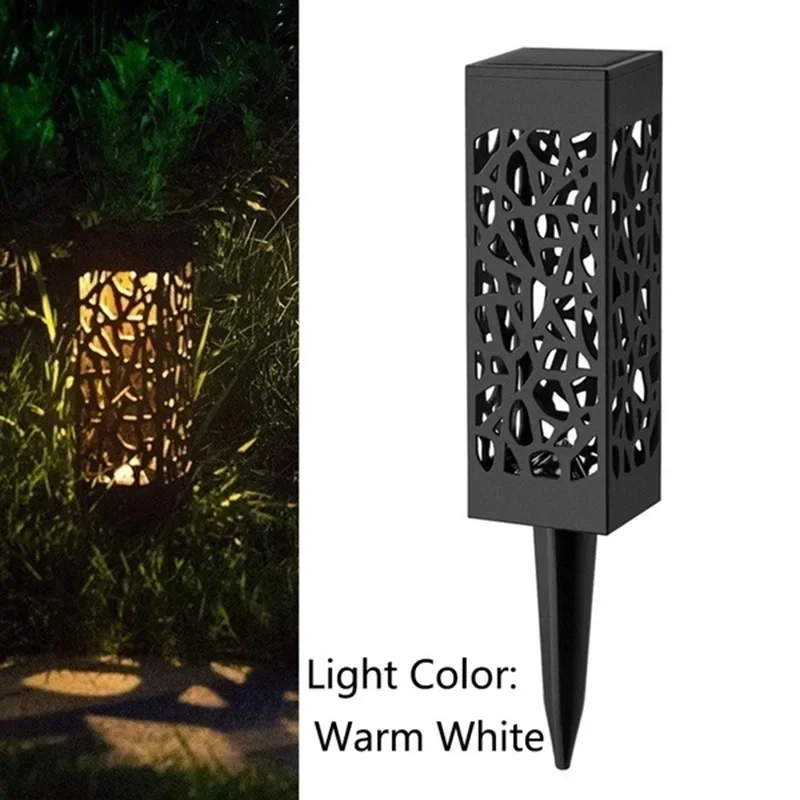 Chinese Style Outdoor Waterproof Lawn Solar Hollow Light Illumination Solar Landscape Outdoor Park Camping Lawn Light