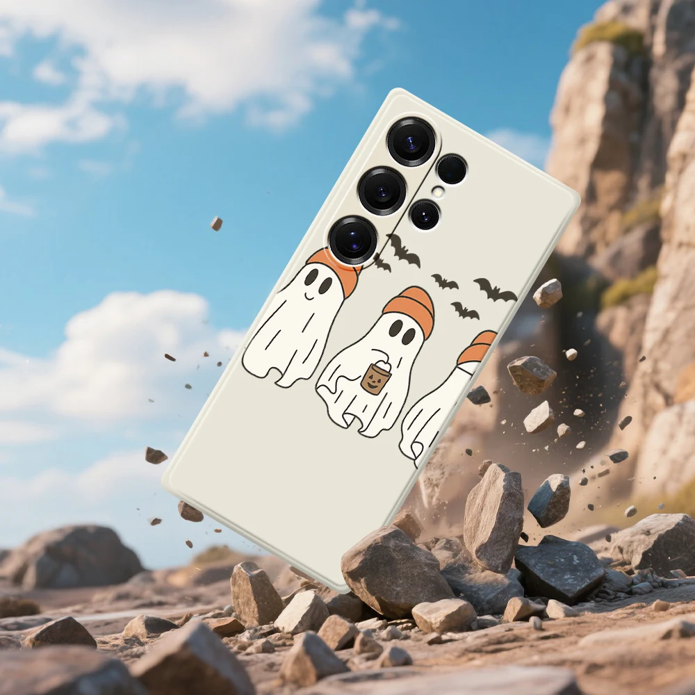 Custodia per telefono modello fantasma per Samsung Galaxy A56 A32 A23 A22 5G A32 A23 4G A55 A54 A53 A52 A51 A35 A34 A31 A25 A24 Cover morbida