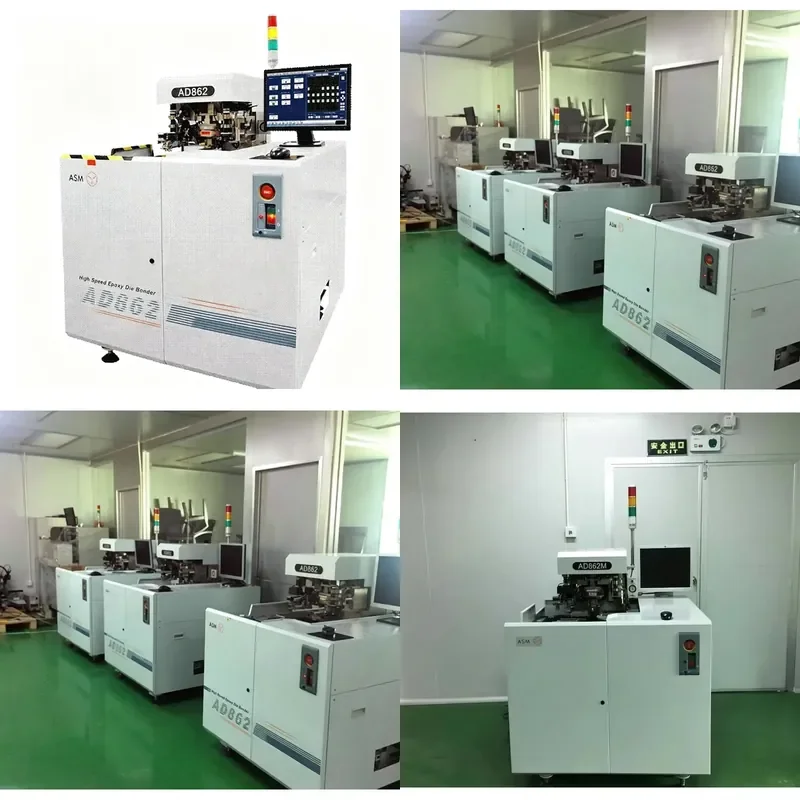 AP01 High-Speed Precision Automatic Die Bonder Ultrasonic Vision-Guided Chip Bonding Machine for Semiconductor LED Mass