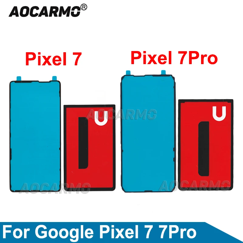 Aocarmo For Google Pixel 7 7Pro LCD Front Sticker Back Cover Adhesive Tape Glue Replacement Parts