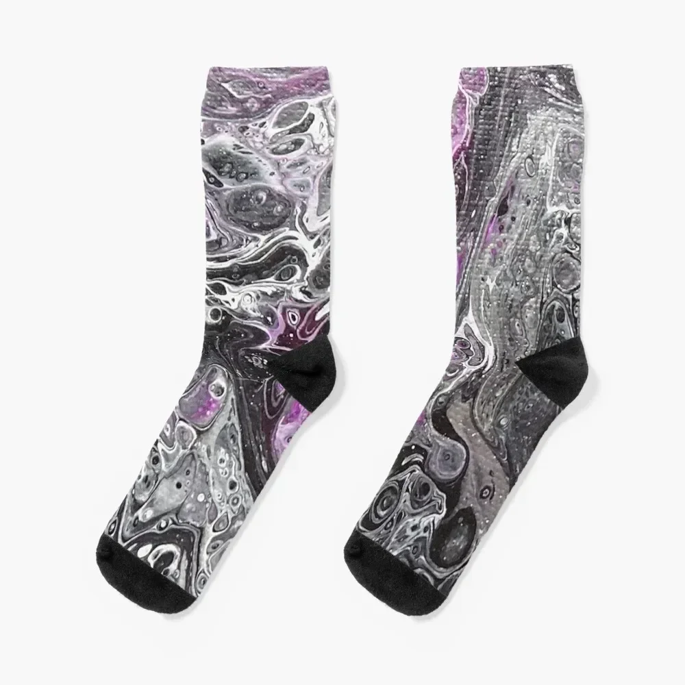 Purple Haze Phase two Socks Non-slip Sports New year's professional running Male Socks Women's