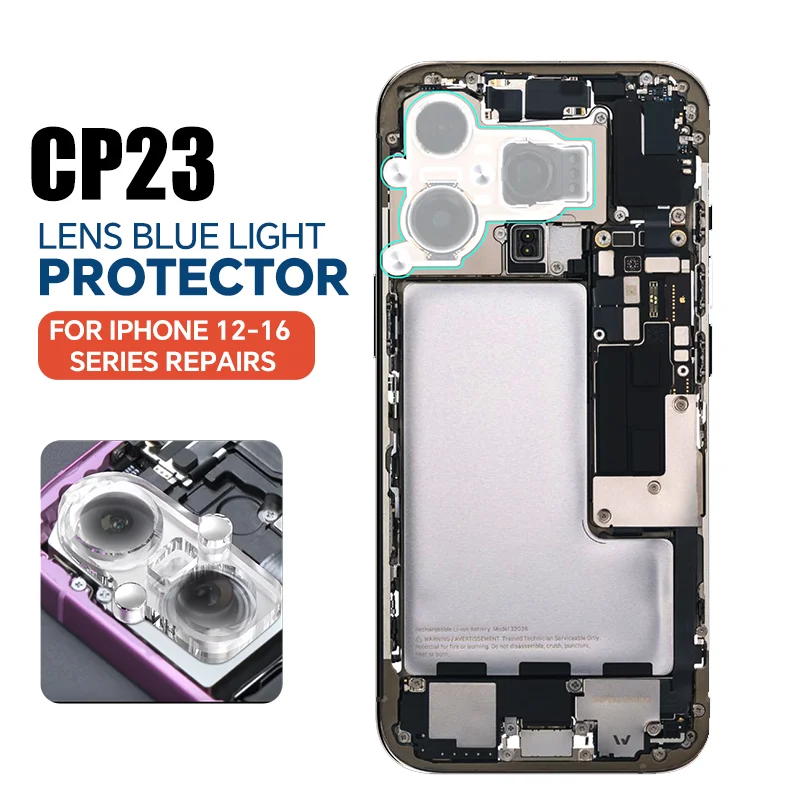 

МЕХАНИК Магнитная защита объектива камеры CP23 для IPhone 12, 13, 14, 15, 16 Pro Max, инструмент для ремонта сварки и защиты
