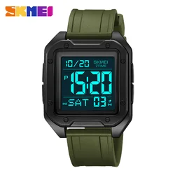 Skmei Digital Sport Watches Reloj Hombre Military Stopwatch Student Wristwatch For Men Waterproof Alarm Clock Back Light Outdoor