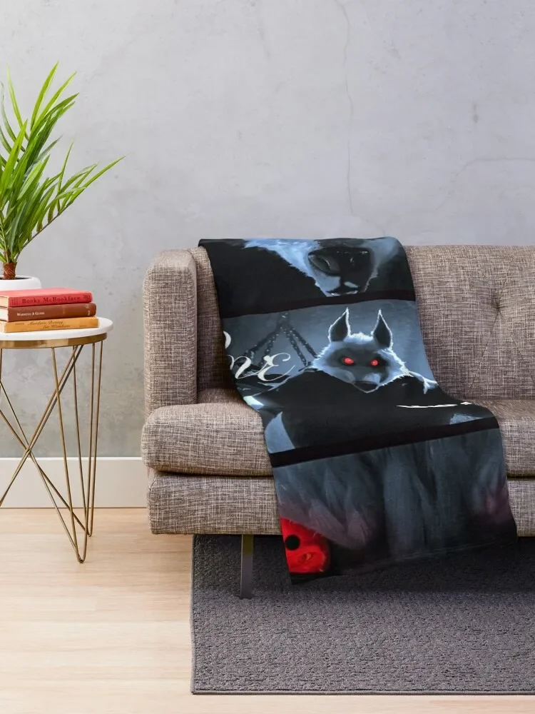 Puss In Boots Wolf Death Throw Blanket for babies warm for winter Blankets