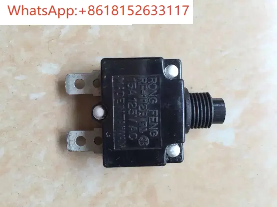 10 قطعة مفتاح حماية التيار الزائد حامي الحمل الزائد 15A125V عدد الأقطاب 1P التيار المقنن 1A