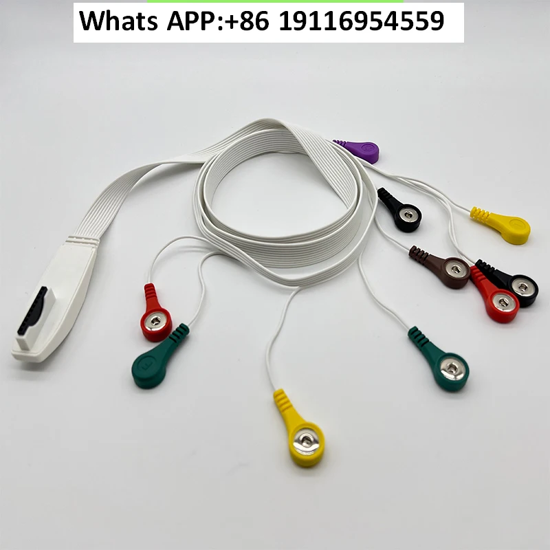 compatible-avec-le-fil-ecg-dynamique-merrill-lynch-mortara-h12-snap-on-10