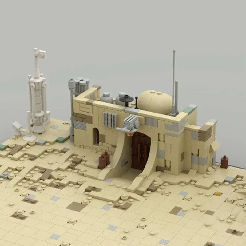 스타 영화 모델 Moc 빌딩 벽돌 사막 심문관 디오라마 기술 모듈 형 블록 선물 크리스마스 장난감 DIY 세트 조립