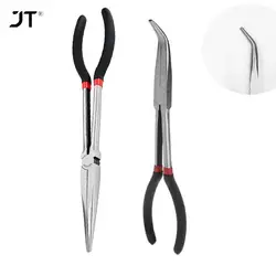 Multifunctional practical Fishing Pliers Curve Straight Long Handle Carbon Steel Gripper