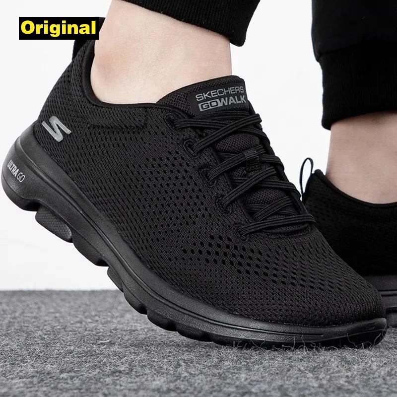 

Skechers men's sneakers New summer fashion breathable casual shoes Lightweight comfortable walking shoes