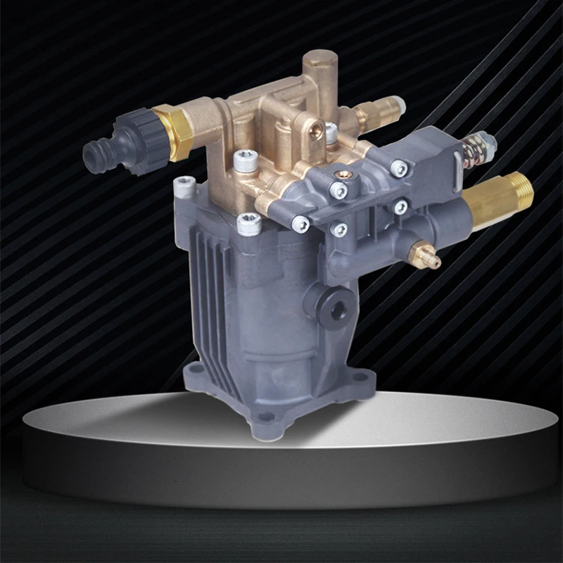P180 Pure Copper Motor High Pressure Plunger Pump 2610-3000PSI  Engine Flushing Pump Head Cleaning Machine Accessories