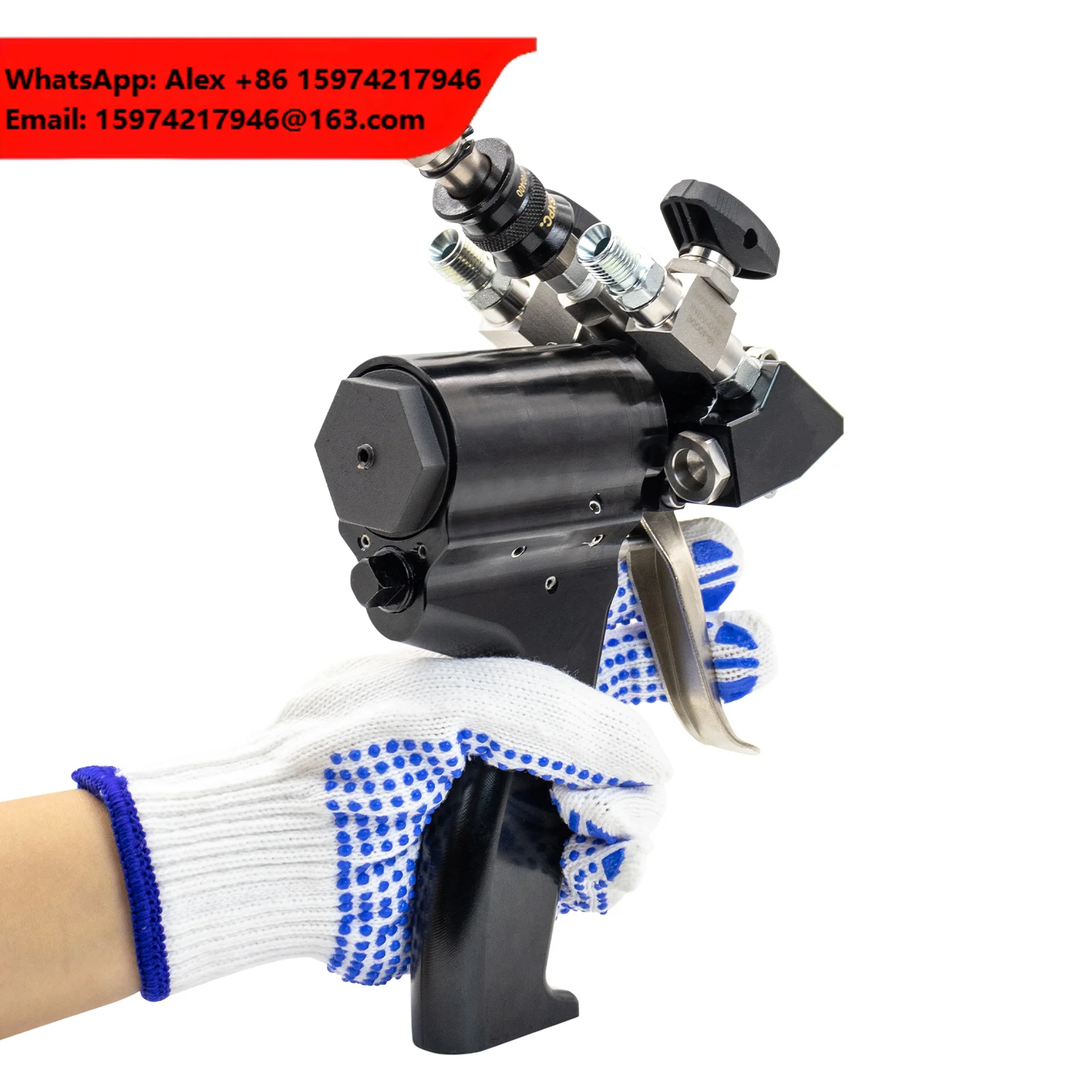Automatic Air Cleaning Spray Nozzle Spray Insulation Spray Gun WINT P2 Air Nozzle For Sale