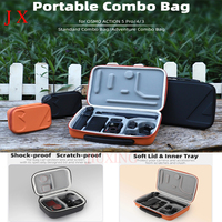 Portable Combo Bag for DJI Osmo Action 5 Pro 4 3 Camera Accessories Travel Case Waterproof Standard/Adventure Carrying Bag