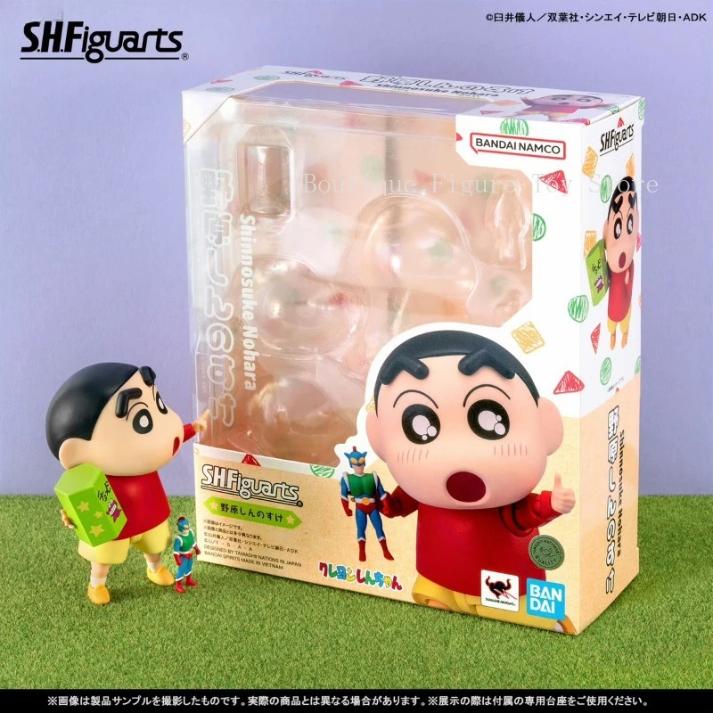 

В наличии 100% оригинал Bandai S.H.Figuarts Crayon Shin-chan Мобильная модель Фигурка Коллекция игрушек