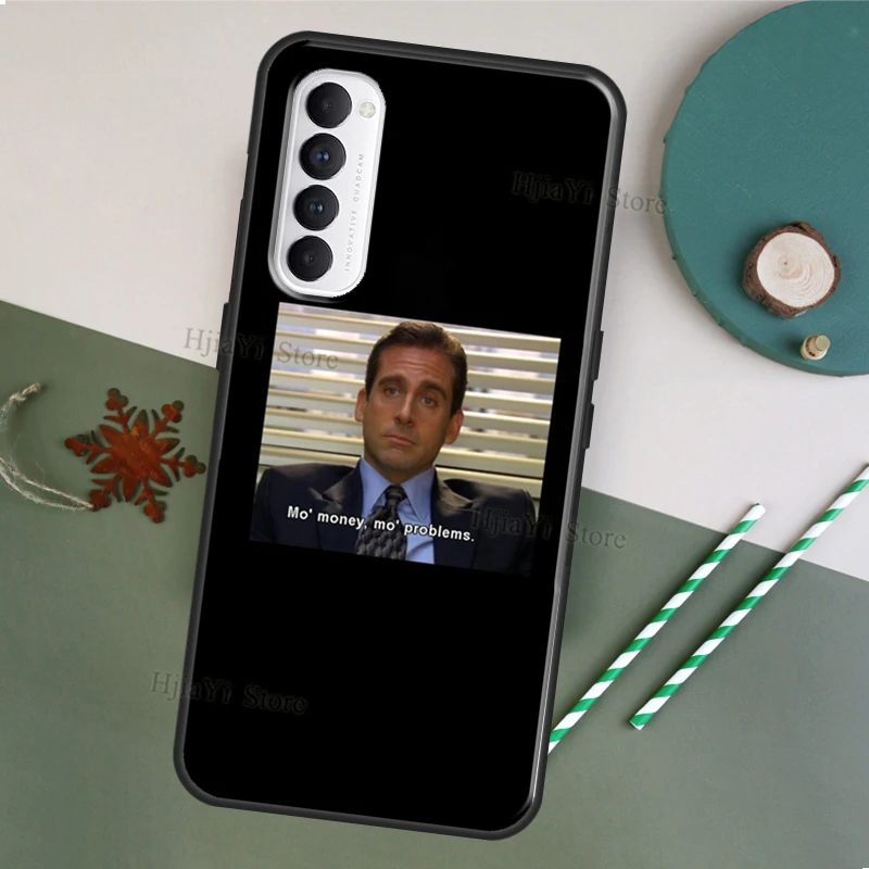 Michael Scott The Office Funny Humor For OPPO A52 A72 A83 A91 A5 A9 A53 A31 2020 F5 F7 Reno 4 Pro 2Z A5S A1K A15 Phone Case