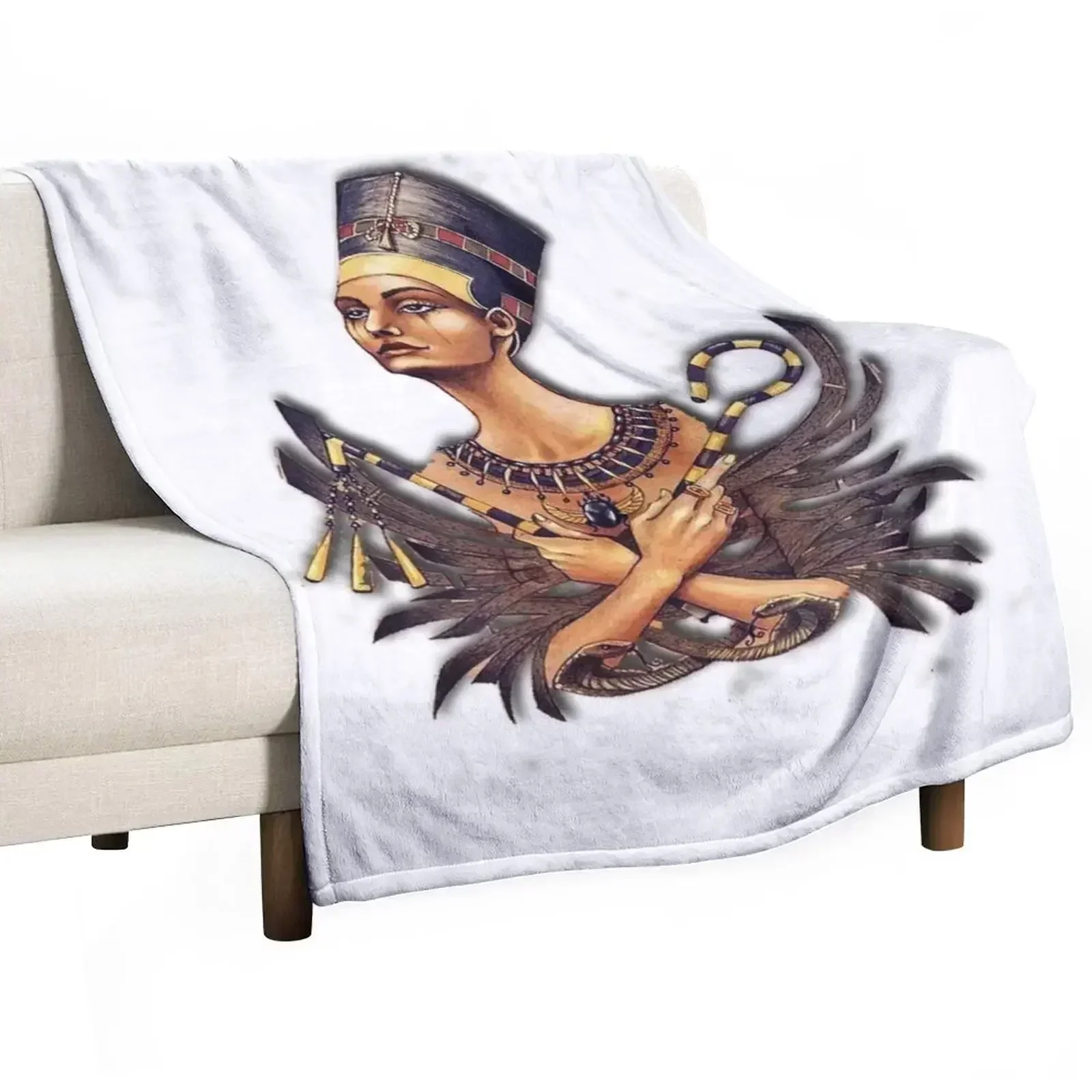 

Egyptian Queen Throw Blanket Baby Hairy Thins Blankets