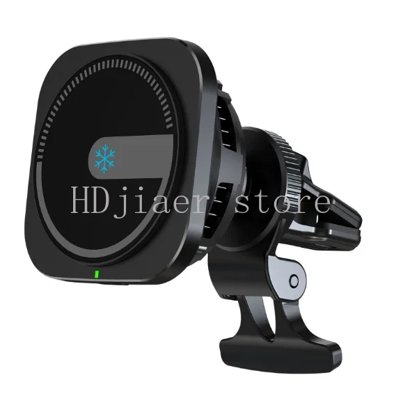 

Electronic Semiconductor Cooling Magnetic Wireless Charger - Car Charger for iPhone, Mobile Phone Wireless Charging