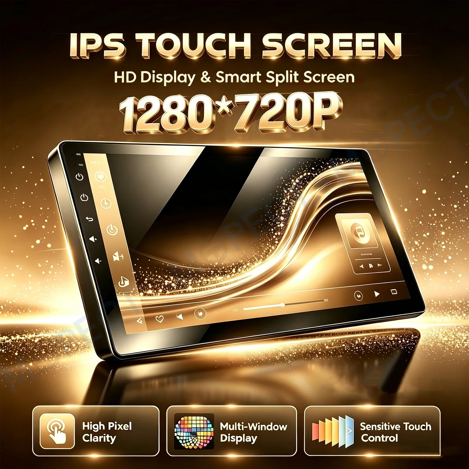 9-Zoll Android 15.0 Autoradio 4+64GB für VW Polo 6R 6C V 2009-2017 Apple CarPlay IPS Touchscreen GPS-Navigation FM/AM SWC Bluetooth – Detail 7
