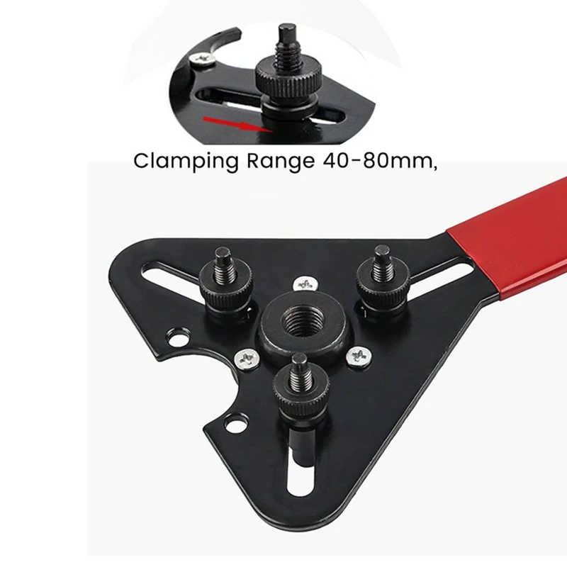 Universal Automotive Air Conditioning Compressor Clutch Remover Disassembly Tool Wrench Car Air Conditioner Accessories